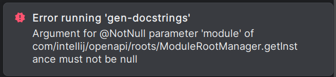 PyCharm Bug